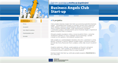 Desktop Screenshot of businessangelsclub.cz